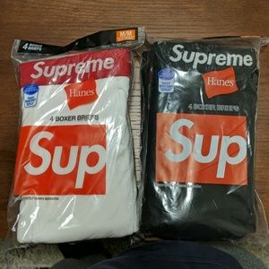 Supreme Hanes boxer briefs